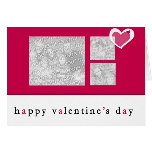 Valentines Day Photo Greeting Card