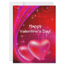 Valentine's Day postcard Personalized Invitation