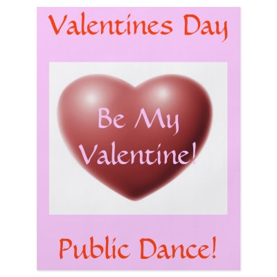 Valentines Day Public Dance- Flyer by nightmare7darkangel