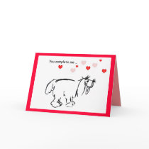 Valentine's Day Puppy Love Greeting Card