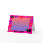 Valentines Day Template Greeting Card