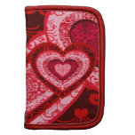 Valentine's Day / Wedding Damask Heart Rickshaw Fo Folio Planners