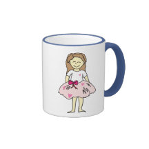 Valentine's Flower Girl Coffee Mugs