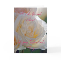 Valentine's For Aunt Card