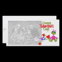 Valentines Frog Photocard photo cards