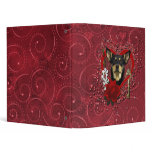 Valentines - Key to My Heart - Australian Kelpie Vinyl Binder