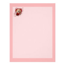 Valentines - Key to My Heart - Golden Retriever - Personalized Letterhead
