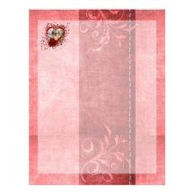 Valentines - Key to My Heart - Goldens - Corona Te Customized Letterhead
