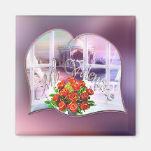 Valentines Magnets Pour Réfrigérateur
