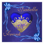 Valentines Wedding Invitation with Gorgeous Heart