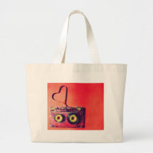 valentinesday canvas bags