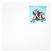 Valkyrie Amazon Warrior Riding Horse Announcement