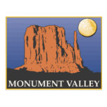 Vallée de monument carte postale