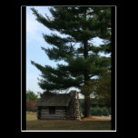 Valley Forge Soldier Cabin Postcard postcards