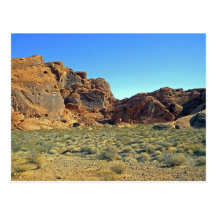 Valley Of Fire Rock Formations Post Card