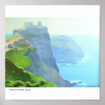Valley of the Rocks, Valley Of The Rocks - Devon Poster