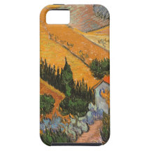 Valley Ploughman, van Gogh, Vintage Impressionism