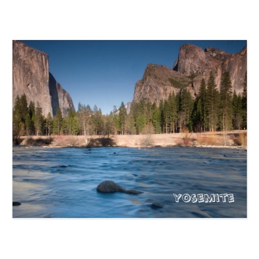 Valley View, Yosemite Postcard