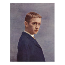 Vallotton, F?lix Selbstportr?t des K?nstlers im Al Postcards