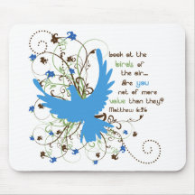 Value of Birds Mouse Pads