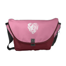 Valuegem Forever Heart's Messenger Bag