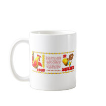 ValxArt 1957 2017 zodiac fire rooster Aquarius Mugs