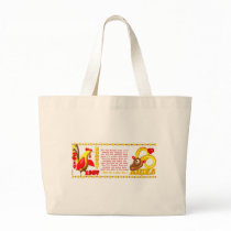 Valxart 1957 2017 Zodiac fire rooster born Aries Tote Bags