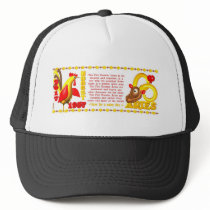 Valxart 1957 2017 Zodiac fire rooster born Aries Hats