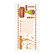 Valxart 1965 2025 Wood Snake zodiac Sagittarius Customized Photo Card