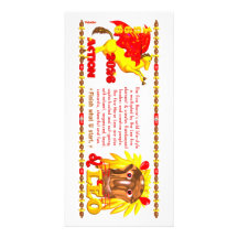 Valxart 1966 2026 Fire Sheep zodiac Leo Personalized Photo Card