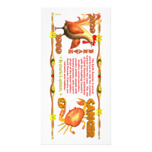 Valxart 1969 2029 Earth Roster zodiac Aquarius Personalized Photo Card