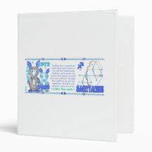 Valxart 1972 2032 WaterRat zodiac born Sagittarius Vinyl Binder