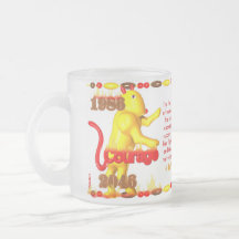 Valxart 1986 2046 FireTiger zodiac Pisces Coffee Mugs