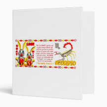 Valxart 1987 2047 FireRabbit zodiac Scorpio Binders