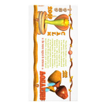 Valxart 1989 2049 EarthSnake zodiac Aquarius Customized Photo Card