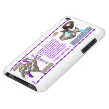 Valxart 1990 2050 MetalHorse zodiac Aquarius Barely There iPod Cover