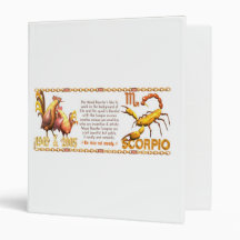 Valxart 2005 1945 2065 zodiac WoodRooster Scorpio Binders