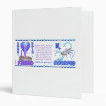 Valxart 2013 2073 1953 WaterSnake Scorpio Vinyl Binders