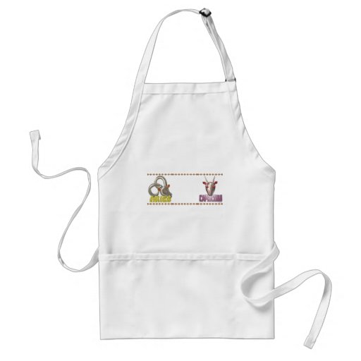Valxart Aries Capricorn zodiac friendship Apron