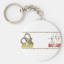 ValxArt Aries Sagittarius zodiac friendship Keychains