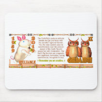ValxArt Earth pig Boar Gemini born 1959 2019 Mouse Pads