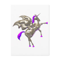 Valxart flying horse friendship designs post card