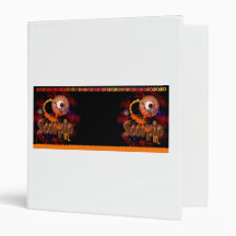 Valxart gothic Scorpio zodiac astrology Vinyl Binder