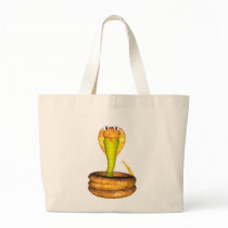 Valxart wood cobra friendship gifts tote bag