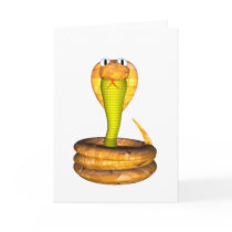 Valxart wood cobra friendship gifts card