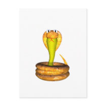 Valxart wood cobra friendship gifts postcard