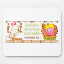 ValxArt Zodiac Earth Pig Virgo born 1959 2019 Mouse Pad