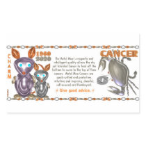 ValxArt Zodiac metal rat Cancer born 1960 2020 Stickers