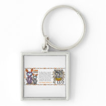 ValxArt Zodiac metal rat Leo born 1960 2020 Key Chains