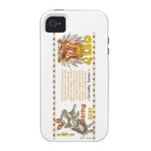Valxart's 1971 2031 MetalPig zodiac born Leo Vibe iPhone 4 Cover